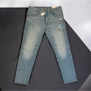 American Eagle Outfitters blue navy athletic fit jeans pants 34/30